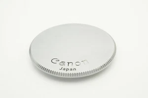 [RARE!] Canon Vintage Rangefinder Early Metal Body Cap Silver Leica screw L39 - Picture 1 of 8