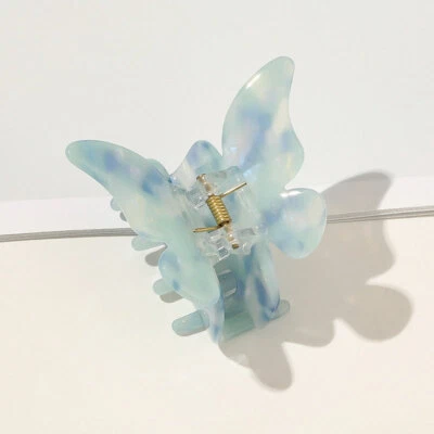 Pinzas para el cabello de acetato de mariposa dulce pasadores soporte cola de caballo horquilla🎀 Foto 1 de 4