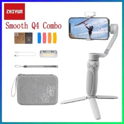 Zhiyun Smooth Q4 Combo 3-Axis Smartphone Gimbal Stabilizer - Image 1 of 4