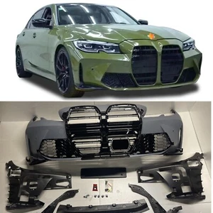 Parachoques delantero con parrilla M3 Style Body Kit para BMW Serie 3 G20 19-21 - Imagen 1 de 12