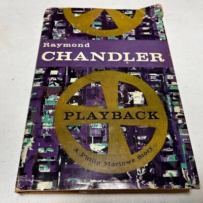 Playback - Raymond Chandler - Philip Marlowe 1958 1st Ed. 2nd Printing  HC/DJ - Image 1 of 4