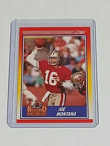 Joe Montana - 1990 Score Record Breakers - #594 - Picture 1 of 2