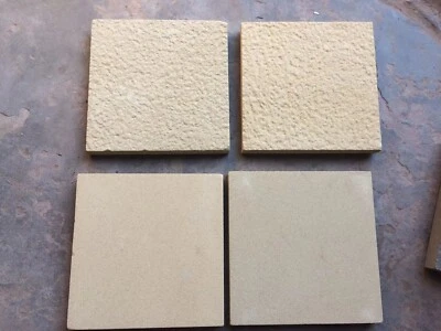 Azulejo de pared de piso afilado de arenisca beige natural 24x24 (100 piezas) Foto 1 de 3