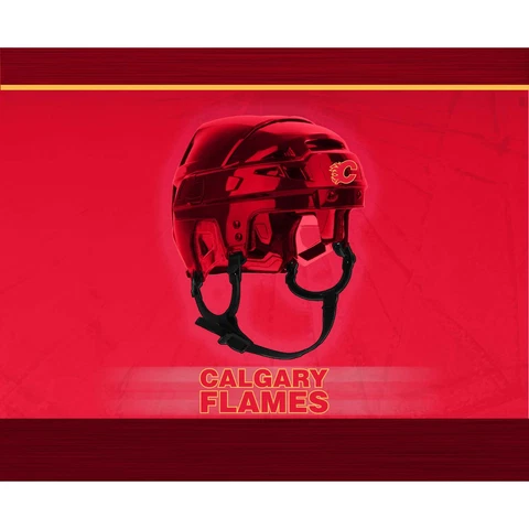 Calgary Flames Helmet Mouse Pad Cover