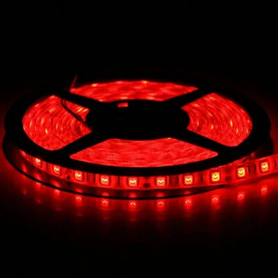Red 5M SMD 3528 300LEDs Decoration Led Flexible Strip Light Lamps Strips 12V - Image 1 of 4