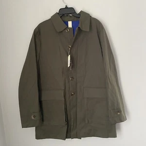 Man by Carlos Castillo Herren Olivgrün Hoodie Trenchcoat Gr. 52 - Bild 1 von 4