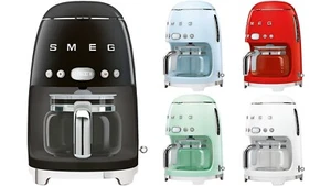 Máquina de café por goteo estética estilo retro años 50 Smeg con jarra de vidrio de 10 tazas ✅✅✅ - Imagen 1 de 23