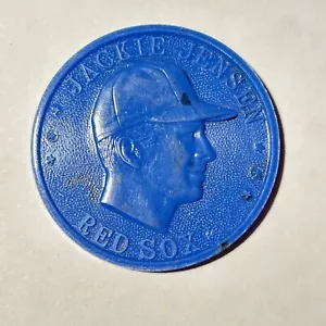 1958 Armour Coins Baseball Jackie Jensen Boston Red Sox Player Blu Vintage - Foto 1 di 18