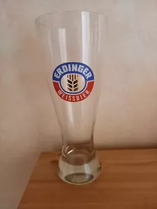 altes Weizenbierglas 0,5L, Erdinger Weissbier - Bild 1 von 2
