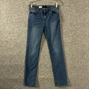 7 For All Mankind Boy's Size 16 Slimmy Straight Leg Stretch Denim Jeans - Picture 1 of 11