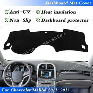 For Chevrolet Malibu 2011-2015 Dashboard Cover Dashmat Dash Mat Pad Sun Shade AM - Picture 1 of 6
