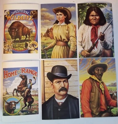 LEGENDS OF THE WEST Set of 20 UX178-97 1994 - Image 1 of 4