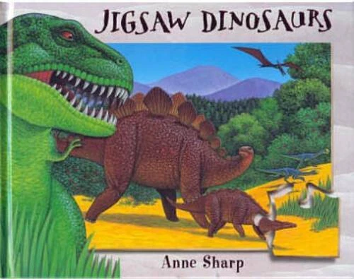 Jigsaw Dinosaurs - Hardcover By Sharp, Ann - GOOD Foto 1 de 1