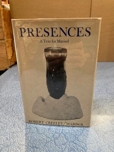 ROBERT CREELEY/MARISOL Presences HB Scribners 1976 1st poetry art criticism - Imagen 1 de 6
