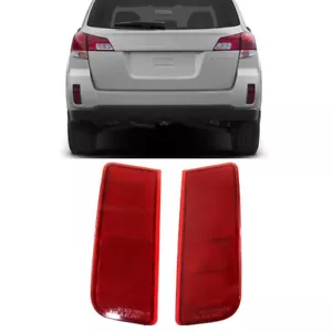 Par de reflector trasero para Subaru Outback 2010-2014 conductor y pasajero SU1184103 - Imagen 1 de 5