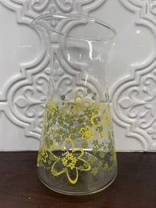 Vintage Pyrex Crazy Daisy Spring Blossom Juice Carafe Pitcher USA - Picture 1 of 6