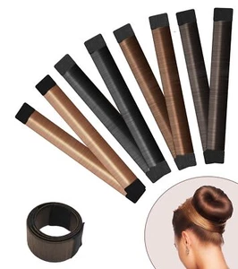 Magic Bun Makers 4 Pcs Professional Hair Bun Maker-Donut Hair- Perfect Hair B... - Picture 1 of 6