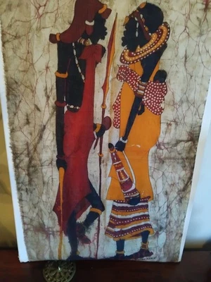 African Batik Massai - Image 1 of 4