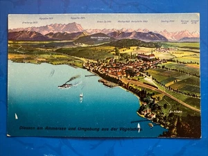 Diessen am Ammersee und Umgebung aus der Vogelschau • Ottmar Zieher 1926 - Bild 1 von 5
