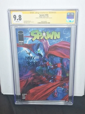 SIGNED & SKETCH BY MARK SPEARS CGC 9.8 SPAWN #356 - Image 1 of 2