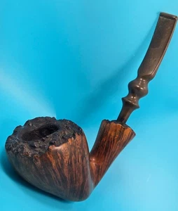 Pipa danesa Ben Wade Den de nogal a mano alzada hecha a mano en Dinamarca - Imagen 1 de 7