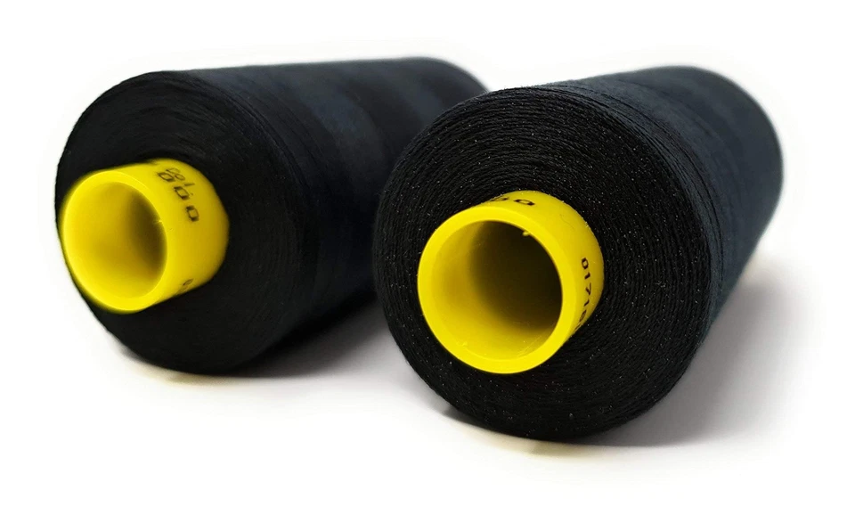 Gutermann Mara 120 Allzweck-Nähgarn 2er-Set, Polyester, 1000 m Nähmaschinenga... - Bild 1 von 4