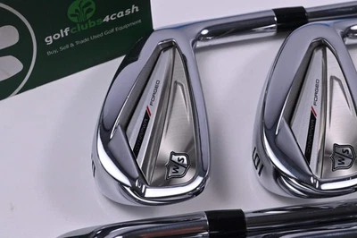 Wilson Dynapwr 2023 Forged Irons / 5-PW+GW / Regular Flex Dynamic Gold Mid 115 R - Image 1 of 4