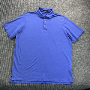 Greyson Polo Shirt Mens XL Blue Brrr Performance Golf Stretch Cooling Tech - Picture 1 of 17