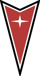 Vintage Pontiac Arrow EXTRA LARGE sticker decal - Bild 1 von 1