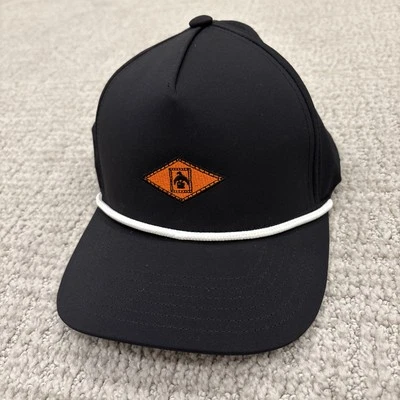 Sombrero de golf Indian Creek Country Club cuerda negra campo Florida enlaces cierre a presión Foto 1 de 4