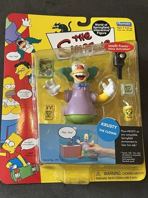 Krusty The Clown Simpsons Playmates Series 1 World Of Simpsons New Boxed - Image 1 of 4