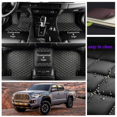 Alfombrillas de coche hechas a mano para Toyota Tacoma 1995-2027 revestimiento de carga alfombras para automóviles Foto 1 de 4