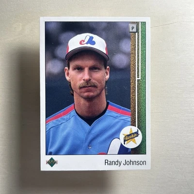 Randy Johnson: Star Rookie. RC #25 1989 cubierta superior Foto 1 de 4