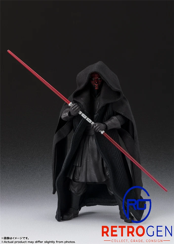 Figura Bandai Tamashii S.H.Figuarts Star Wars Darth Maul La Amenaza Fantasma Foto 1 de 4