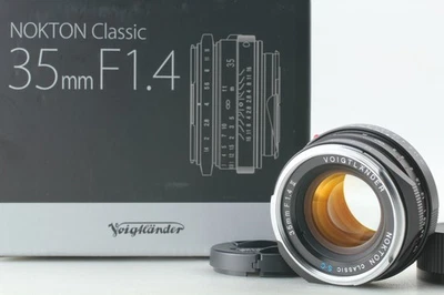 [Sin usar en caja] Lente Voigtlander NOKTON classic 35mm f1.4 II SC VM de JAPÓN - Imagen 1 de 4