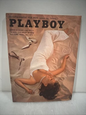 Playboy Magazine August 1964 Playmates Revisited 1960 China Lee Dick Gregory - Image 1 of 4