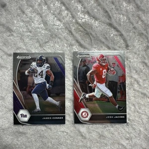 2021 Prizm Draft Picks Rookie Card Lot James Conner #91 Josh Jacobs #95 RC - Bild 1 von 10