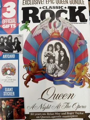 Classic Rock magazine Nov 2025 Exclusive Epic Queen bundle: A Night at the Opera