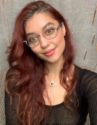 New Gianfranco Ferre GFF93RT5 Round Gold Women's Eyeglasses Frame 48-20-140 . - Image 1 of 4