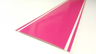 Calcomanías adhesivas de vinilo a rayas de carreras de 6" x 72" *18 COLORES* rayas Foto 1 de 2