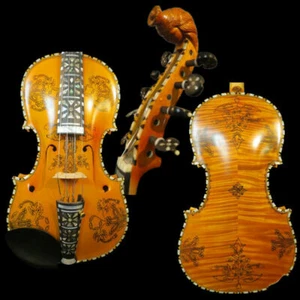 Hardanger Geige Norwegische Geige 4/4 Violine (4*5), Kopie Hardanger #14727  - Bild 1 von 12