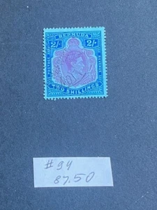 BERMUDA # 94, VALUE 87.50 - Picture 1 of 3