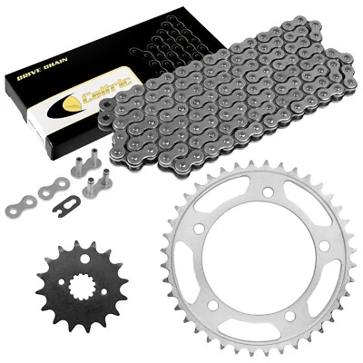 Kit de cadena de transmisión y piñones para Suzuki SV1000 SV1000S 2003 2004 2005 2006 2007 Foto 1 de 4