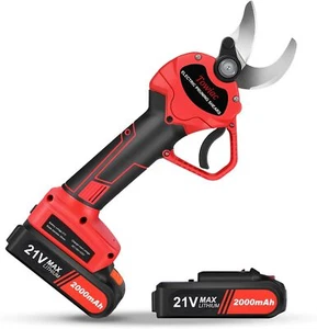 Electric Pruning Shears,Professional Cordless Tree Branch Pruner with 2PCS... - Picture 1 of 7