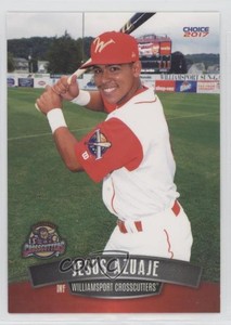 2017 Choice Williamsport Crosscutters Jesus Azuaje #03