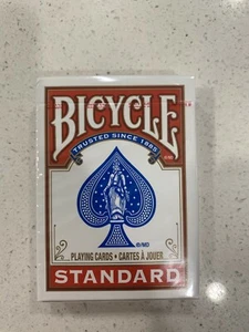 Totalmente Nuevas Tarjetas de Juego Estándar de Bicicleta Selladas Azul/Rojo USPCC Hechas en EE. UU. - Imagen 1 de 2