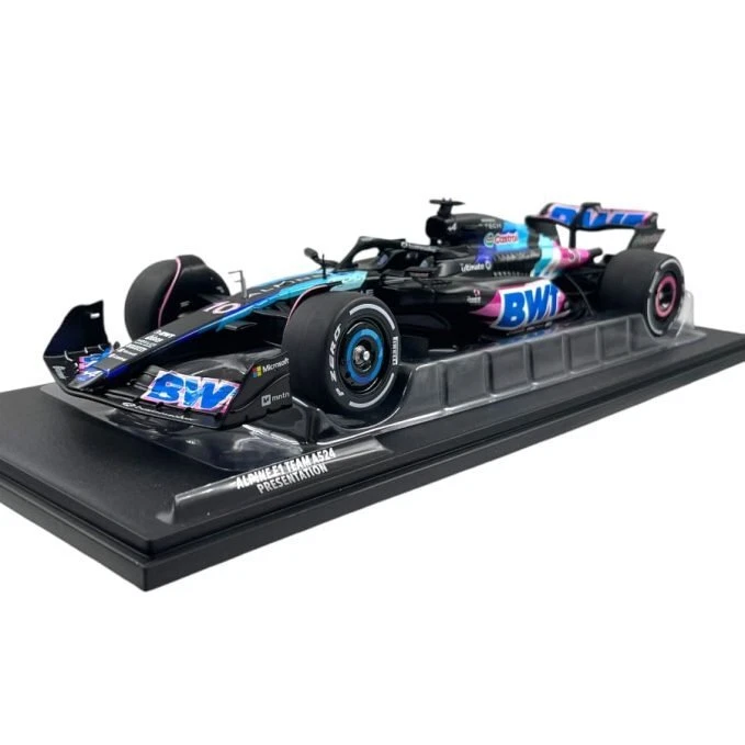 Modellino F1 Solido 1/18 Alpine A524 Presentation 2024 Blue #31 E. Ocon - Immagine 1 di 4