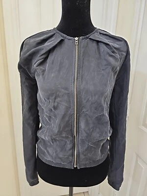 Stella Mccartney Adidas Run Crop Jacket  Black Sz XS - Image 1 of 4