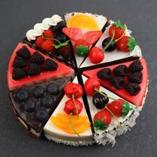 Vibrant Slice Cake Display Model Whimsical Decor for Weddings and Parties