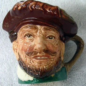 Vintage 1946 Royal Doulton Sir Francis Drake Toby Mug - Picture 1 of 1
